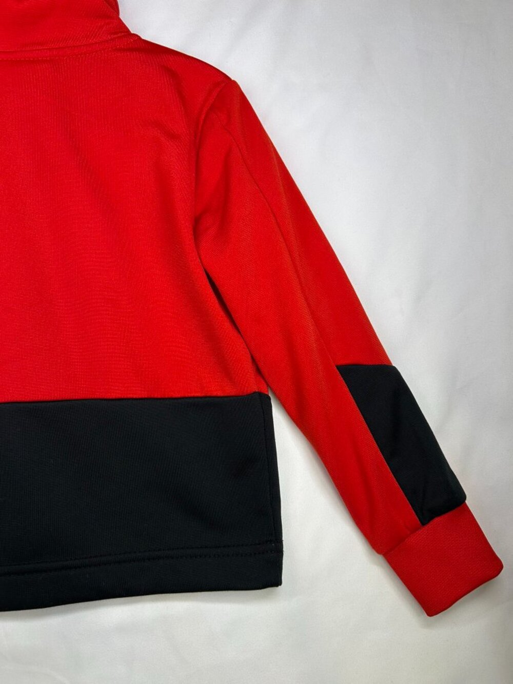 Nike Zipper Sweatshirt And Pants Athletic Track Set Dry Fit Red Black 2T - Picture 8 of 12